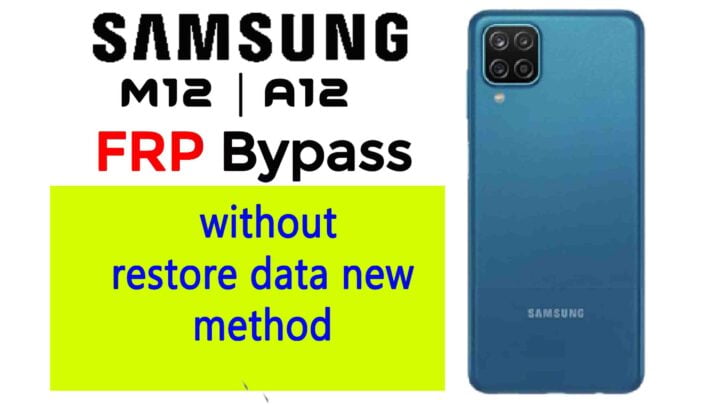 samsung m12 frp 2022