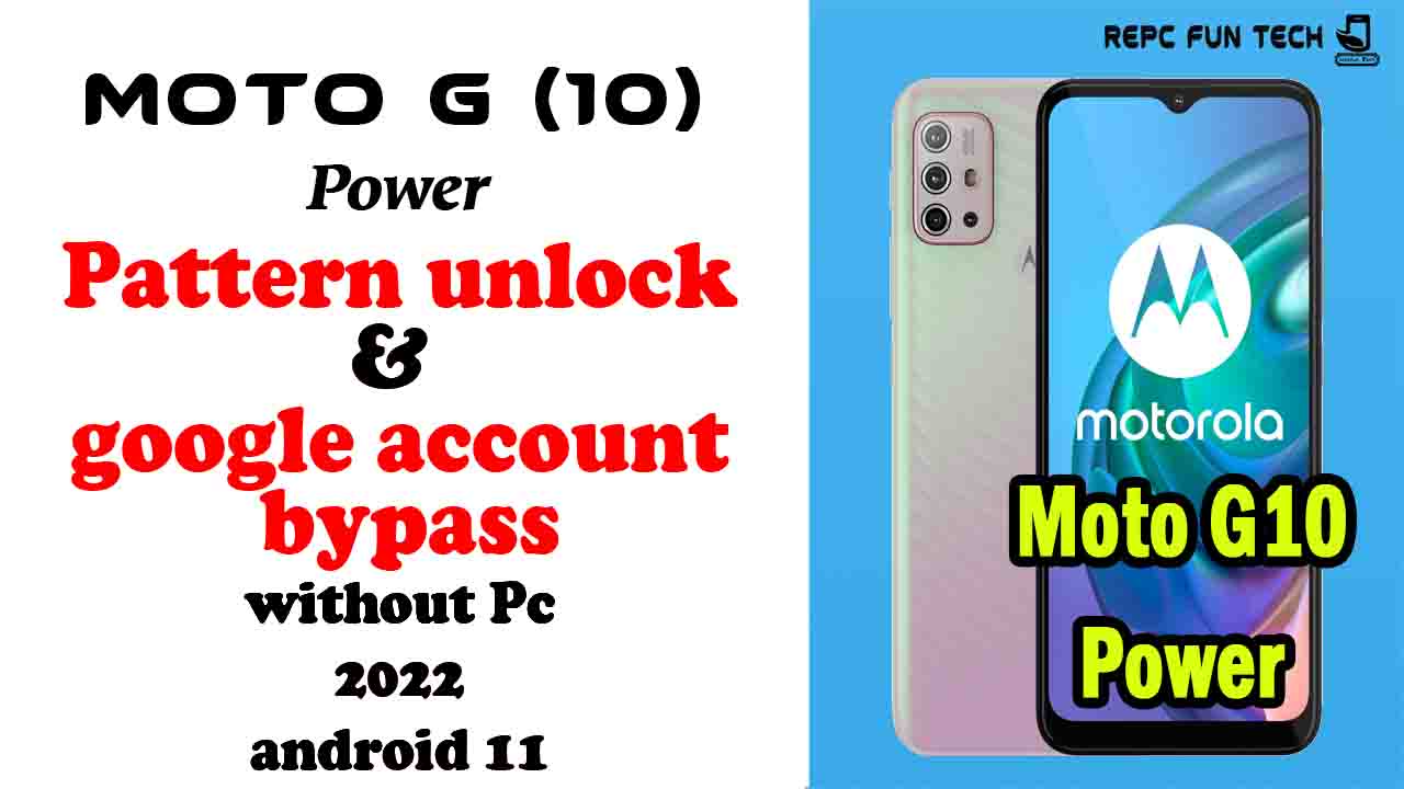 moto g10 power google account reset